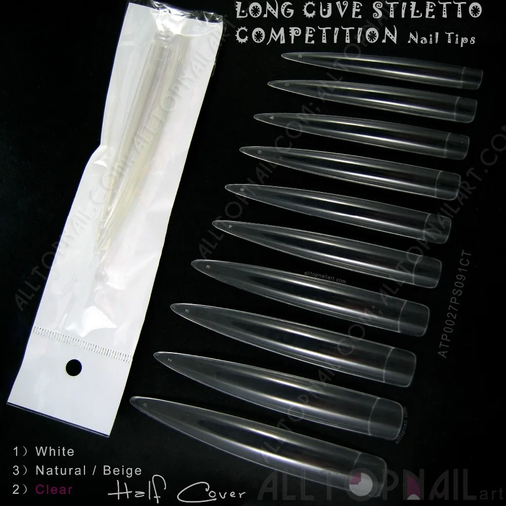 Салон Сделай Сам прозрачный акриловый супер длинный острый конец шпильки