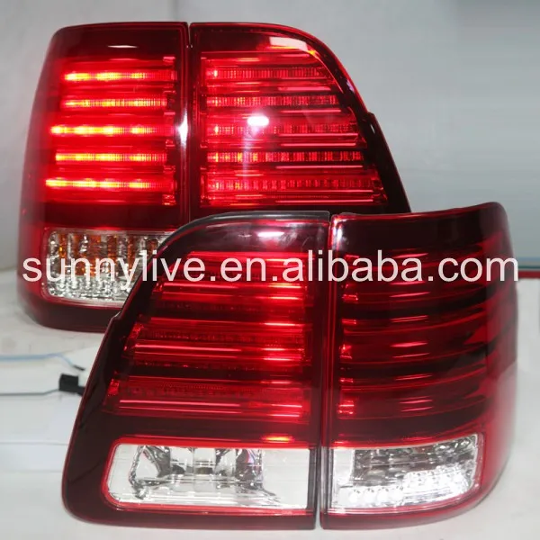 

Светодиодный задний фонарь Land Cruiser LC100 4700 FJ100, 1998-2007 лет, красный, белый цвет LF
