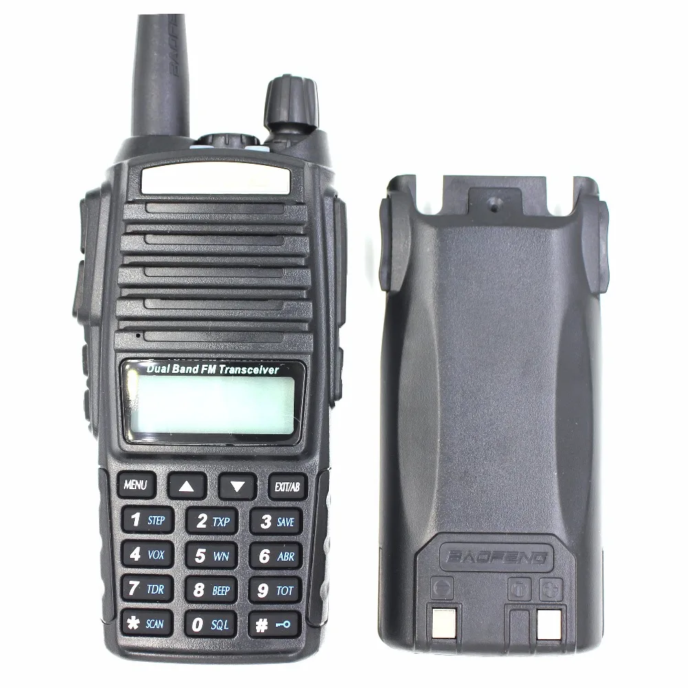 2 шт./лот BaoFeng UV-82 5 Вт UHF VHF Двухдиапазонный 136-174 и 400-520 МГц Любительское радио 2800 мАч
