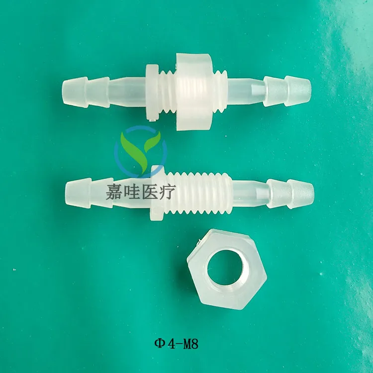3 Pcs plastic Trough-wall Reducing barb Fitting 4/6/8/10/12/mm Bulkhead Hosetail Hose pannel mount Barb Pipe Fitting Connector