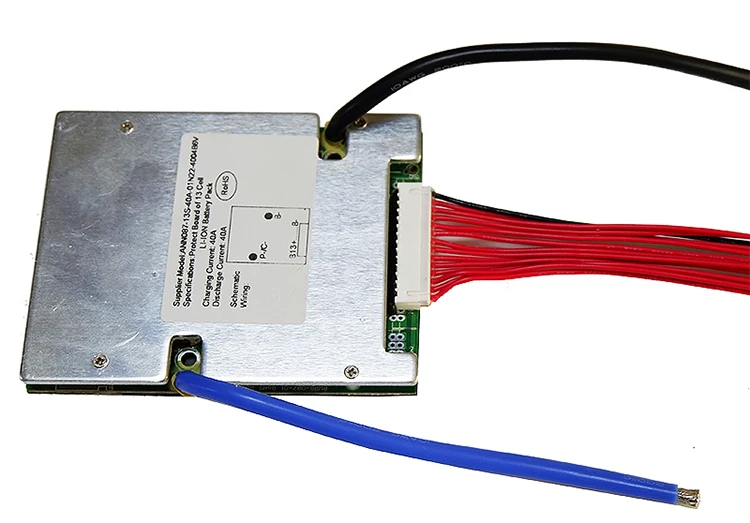 13S 48V 40A Lipo/LiMn2O4/LiCoO2 аккумулятор BMS для 13S 48V 20Ah-40Ah литий-ионный аккумулятор с функцией баланса