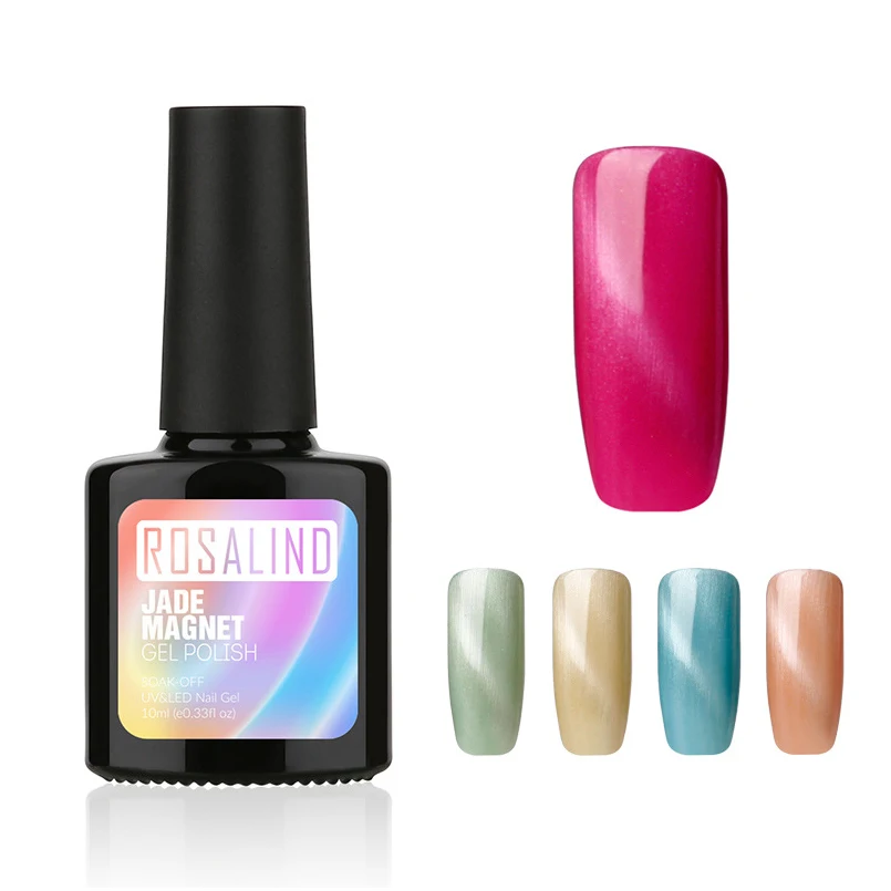 Rosalind 3D Cat Eye Nail Gel 15 Colors Polish Manicure Semi Permanent Varnish UV LED Lacquer | Красота и здоровье