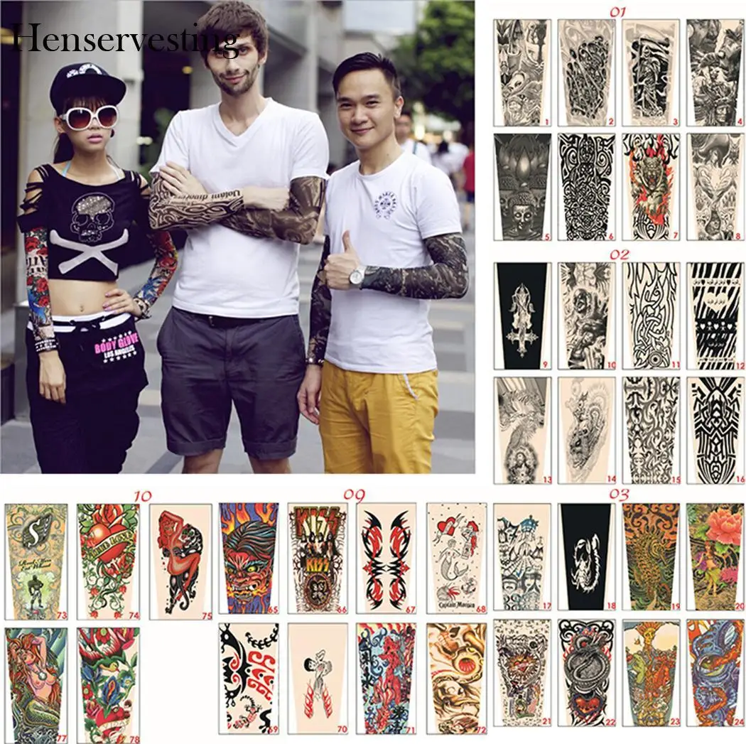 Временные татуировки наклейки Body Art рукоятки тела decorationprint унисекс Защита от
