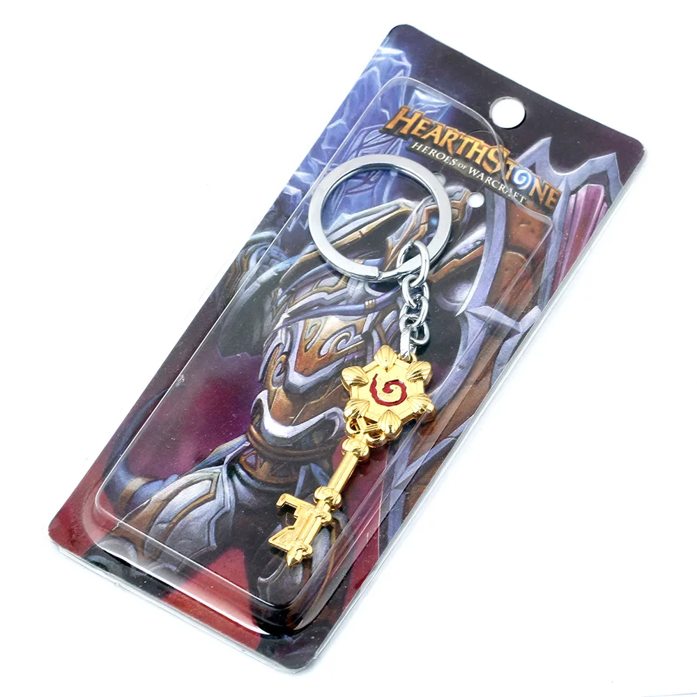 15 Тип TCG игра Hearthstone логотип Чемпион карта брелок для ключей сплав герои брелок Warcraft вентиляторы подарок chaviro модные ювелирные изделия