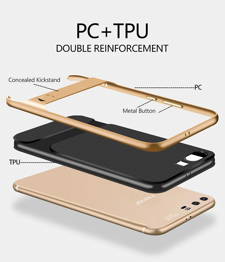 Чехол для телефона Huawei Honor 8 lite 9 гибридный чехол из поликарбоната и ТПУ броня