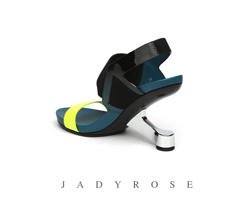 Jady Rose/ г., модная женская обувь летние сандалии-гладиаторы из натуральной кожи пикантные свадебные туфли на высоком каблуке женские туфли-лодочки с открытым носком
