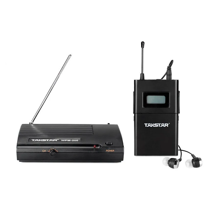 Takstar WPM 200/wpm200 UHF Беспроводная система монитора использовать для записи студии/на