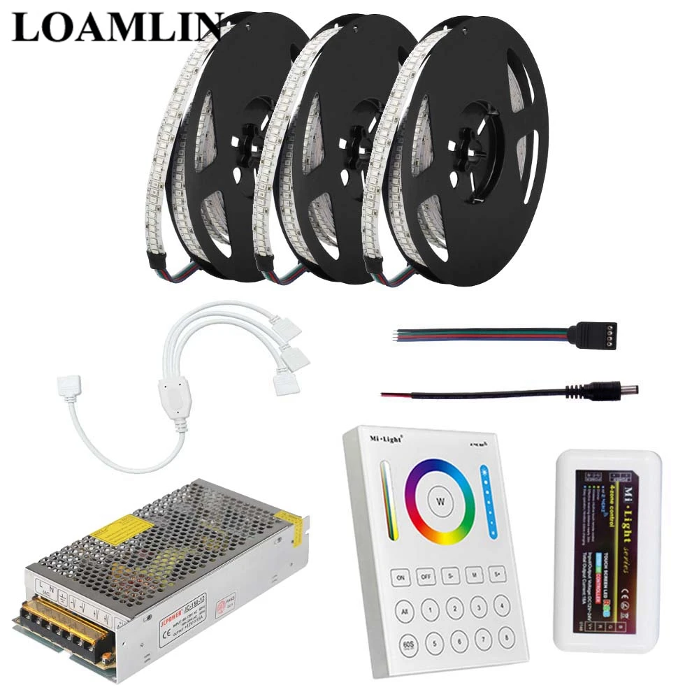 238SMD 234 светодиодов/м RGB Светодиодная лента с Milight 2 4G B8 Сенсорная панель