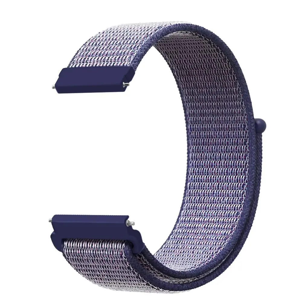 Быстросъемный нейлоновый ремешок 22 мм 20 для Xiaomi Amazfit Bip Pace на запястье нейлоновая