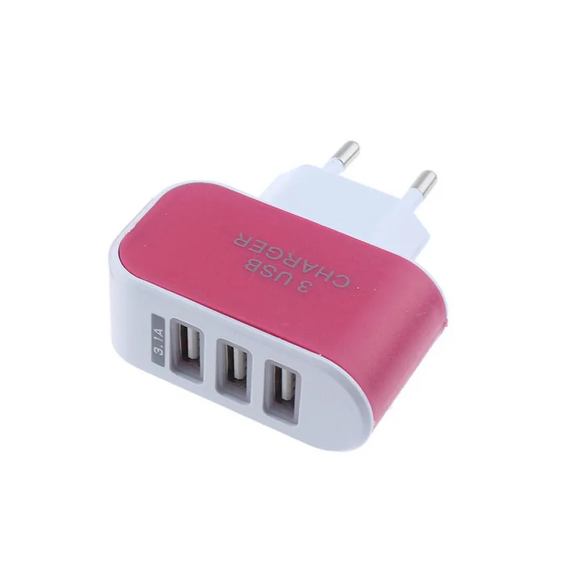 Модное настенное дорожное зарядное устройство 1030 а с тройным USB портом для дома