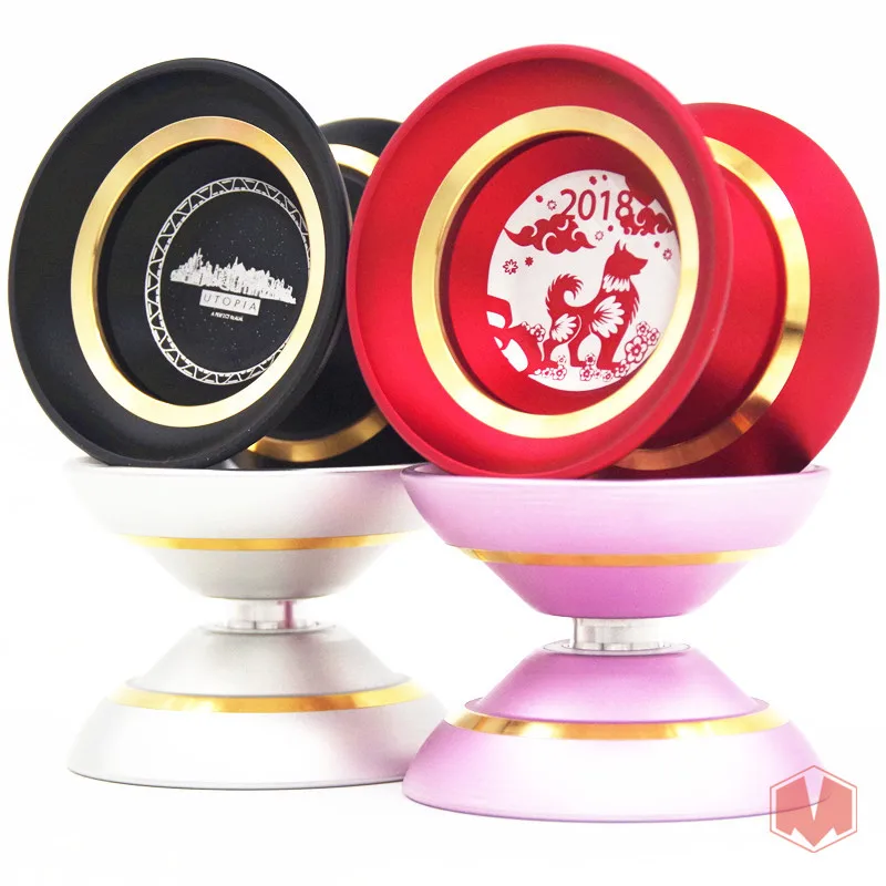 AceYo Hypocrisy UTOPIA YOYO 24K позолоченное кольцо Профессиональный Металлический йо