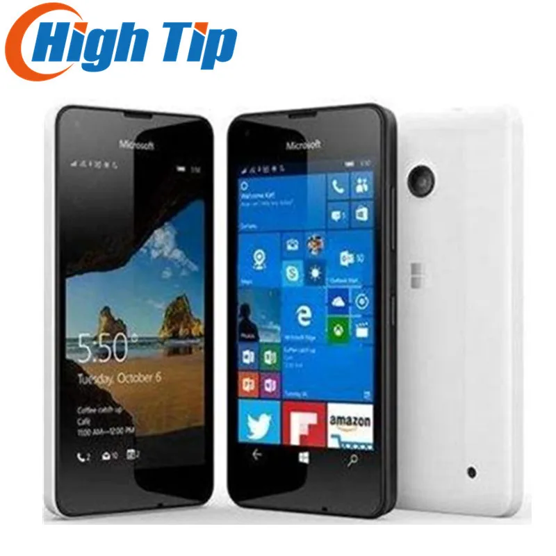 Разблокированный оригинальный Nokia Microsoft Lumia 550 Quad core 8 Гб ROM 5MP Windows мобильный