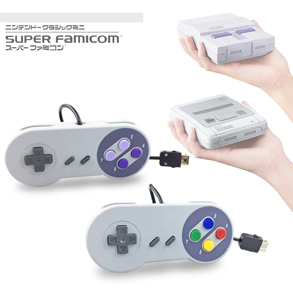 Новый игровой контроллер джойстик геймпад управление Лер для Nintendo SNES мини коврик