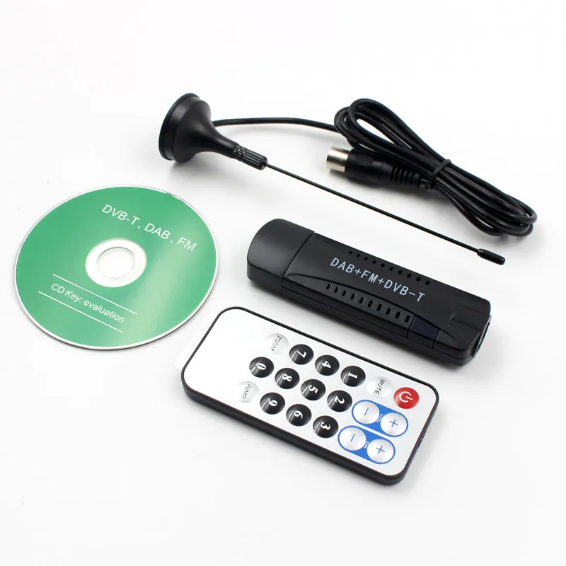 2018 Новый RTL2832U + R820T dvb t тюнер E4000 ТВ Ключ флешка для WINDONWS ПК|dongle tv stick|tv sticktv dongle |