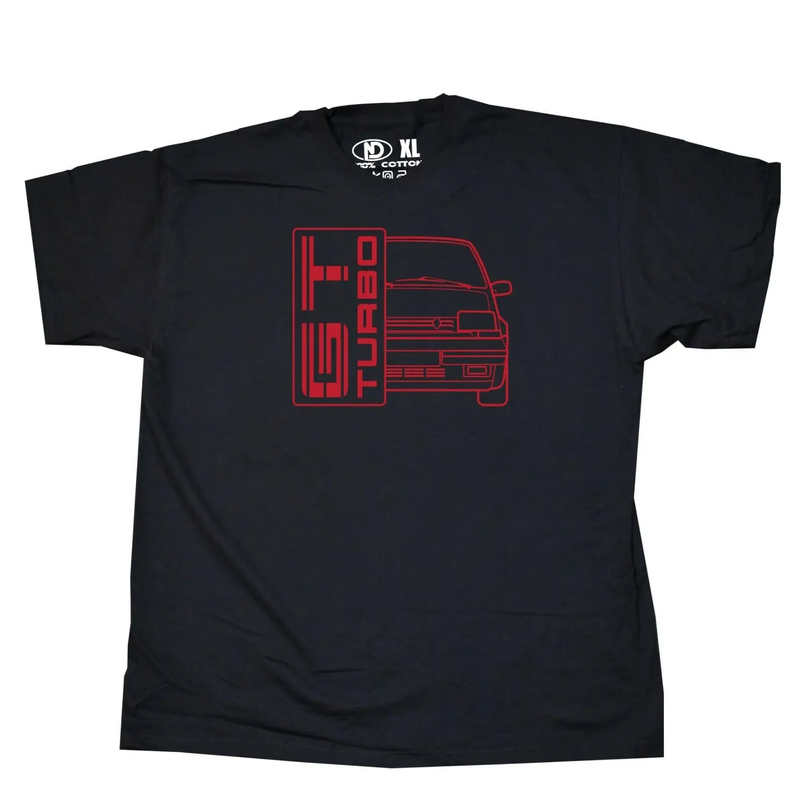Renault Super 5 Gt Turbo T Shirt Sport Car Classic Racing New Fashion Men Hip Hop 3D Print Novelty Shirts | Мужская одежда