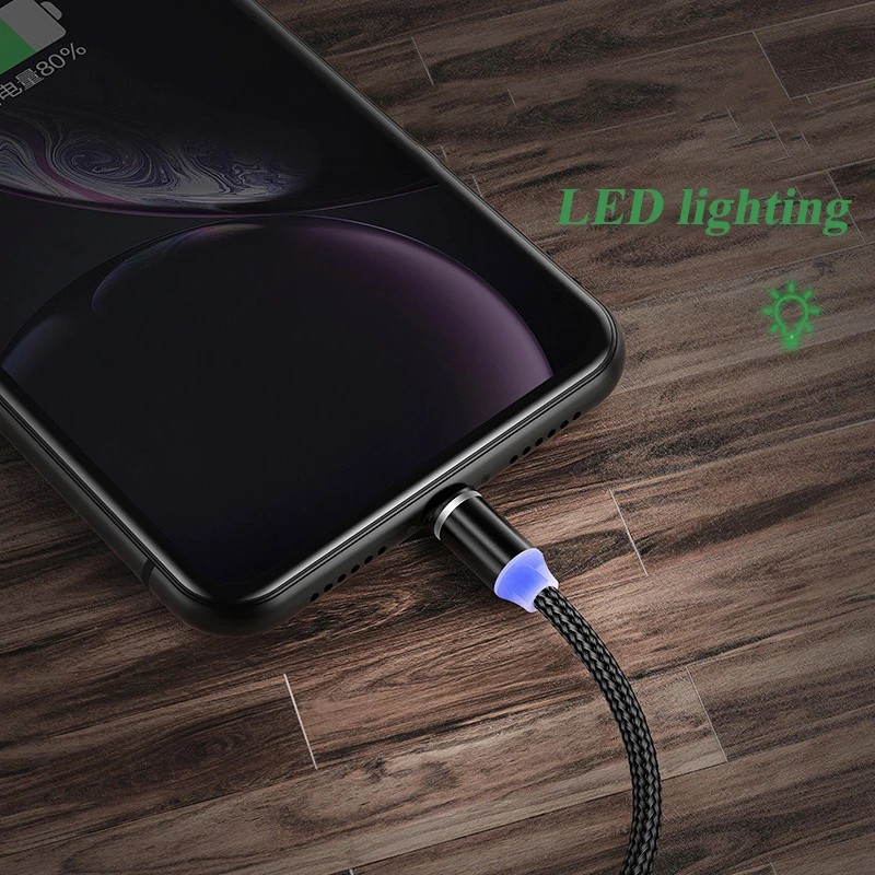 SAKZNR Быстрая зарядка Магнитный Micro usb type C кабель зарядное устройство для iPhone 6 7 8 Plus