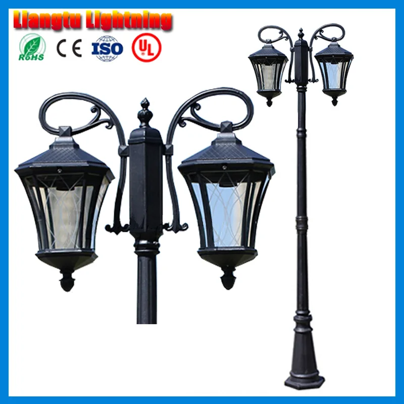 

3 meter landscape road light lawn lamp with pillar rod waterproof with road lamp outdoor street light