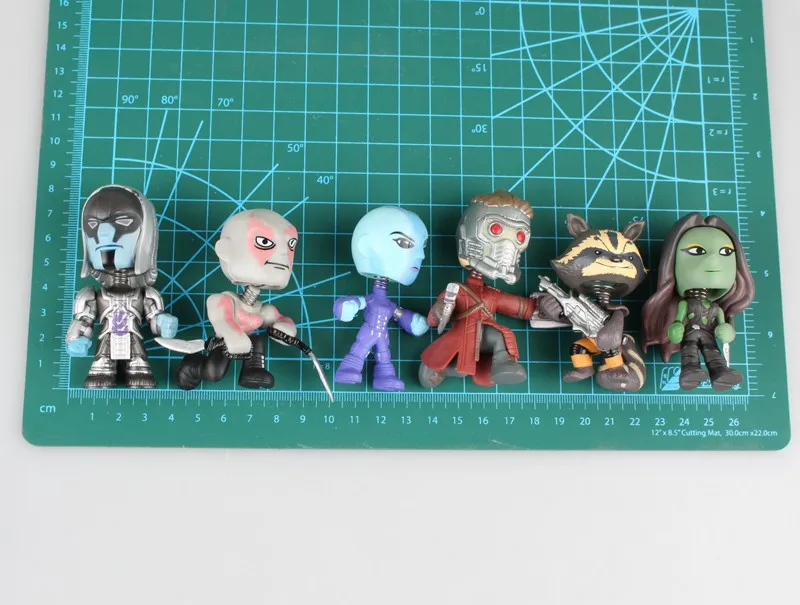 Набор из 7 шт. фигурки стражи галактики 2 9 см|guardians of galaxy|guardians the galaxyfigure toy |