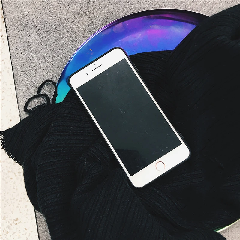 CHAOLIDA необычная блестящая пудра с блестками чехлы для телефонов IPhone X 8 7 6 6S Plus