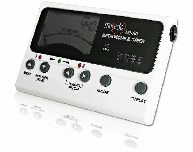 Musedo MT-80 Professional Precision LCD Guitar Metronome Tone Generator Tuner | Спорт и развлечения