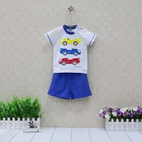 summer children short sleeve 100 cotton t shirts shorts 2 pcsset baby suits boys clothes 2018 new style clothing