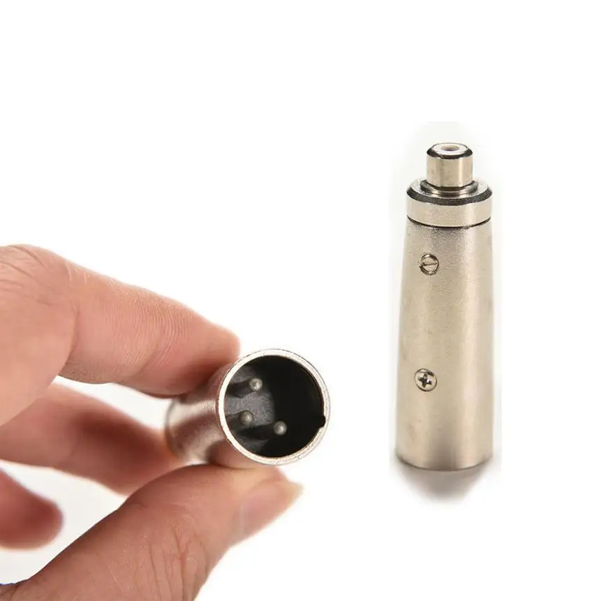 New2018 дизайн 3 Pin XLR штекер на Женский RCA аудио разъем микрофонный кабель микшер аудио адаптер мини usb кабель mini usb