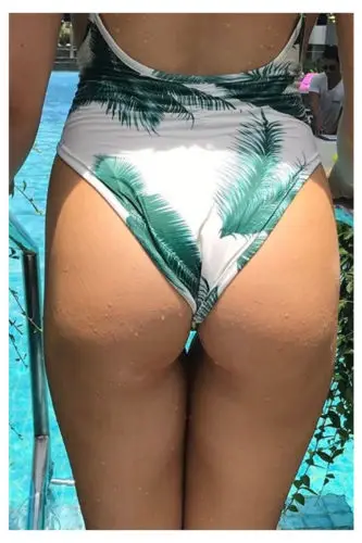 Женский слитный купальник с открытой спиной пляжная одежда эффектом пуш ап