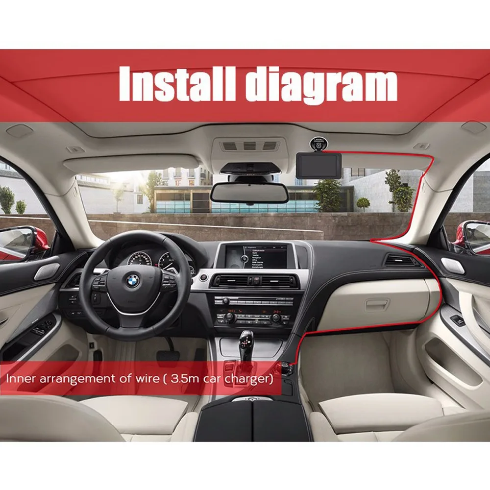 ADDKEY S1 Автомобильный ВИДЕОРЕГИСТРАТОР Видеорегистраторы камера 3.0 &quotскорость cam