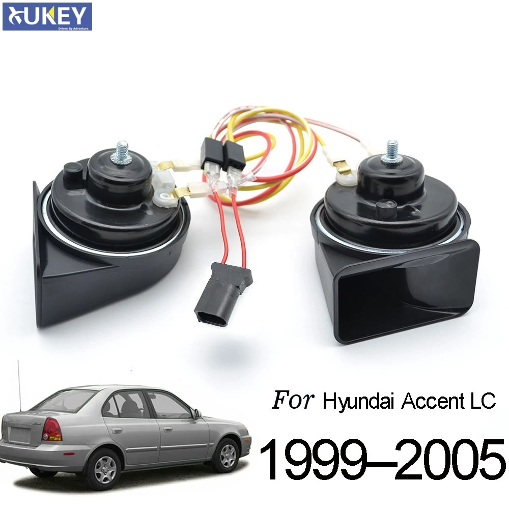 Водонепроницаемый автомобильный гудок 12 В 410 дБ 510/1999 Гц для Hyundai Accent LC 2000 2001 2002 2003