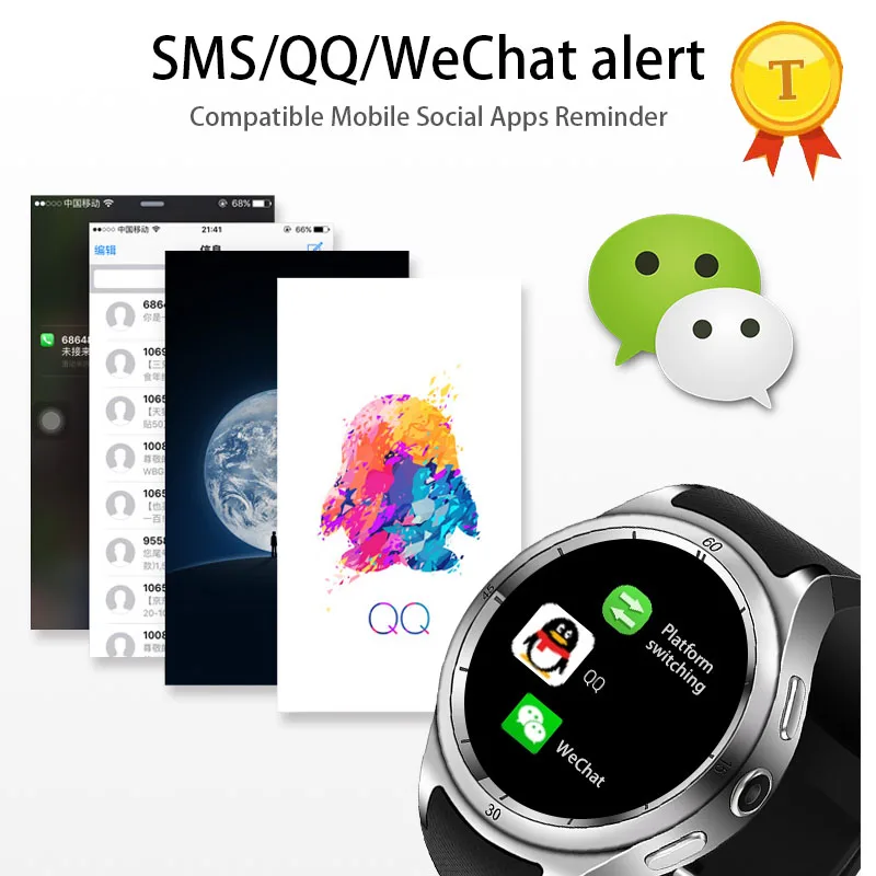 Смарт-часы 3G android os MTK 6580 1 + 16 ГБ Wi-Fi GPS | Электроника