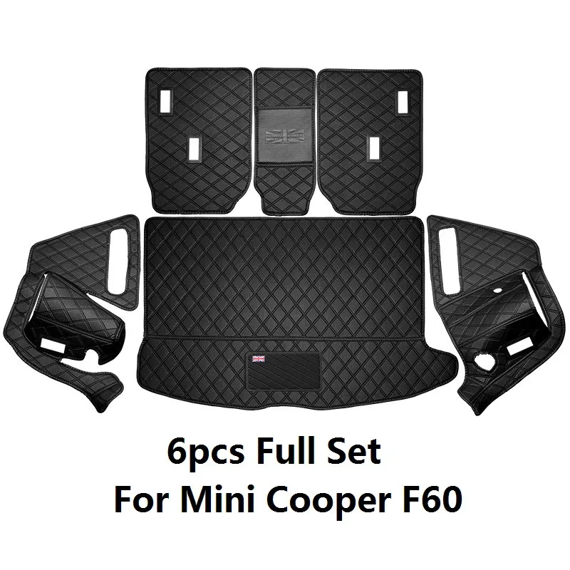 Автомобильный Коврики для багажника задний багажник коврик защиты кожаный Mini