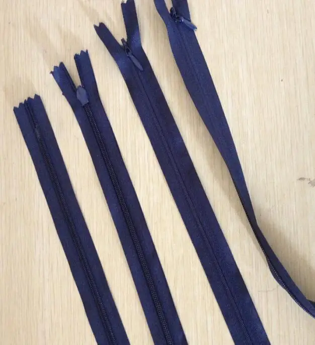 navy 330 20, 28, 35, 40, 45, 50, 60 см, белый, черный, темно-синий, 3#, нейлон, невидимые молнии, змеевик, портной, для шитья, ручной работы, аксессуары для одежды A10 - Цвет: navy 330