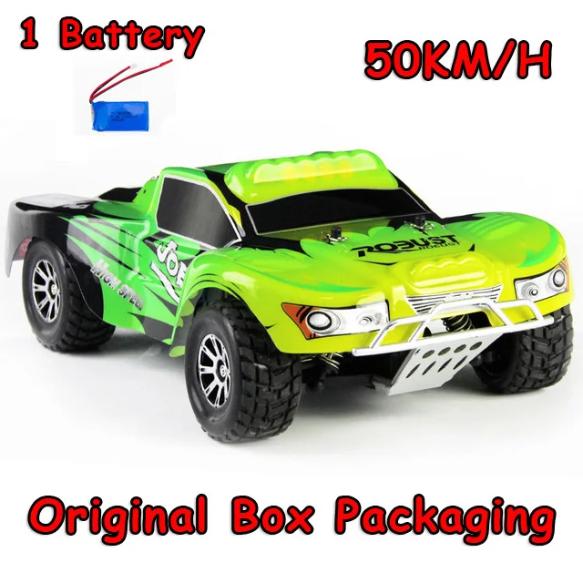 Оригинальный Wltoys Радиоуправляемый автомобиль A969 масштаб 1/18 игрушки 2 4 г 4WD 70 км/ч