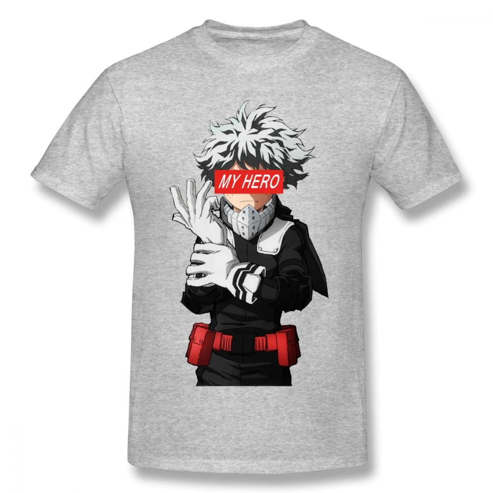 Hypebeast Midoriya мой герой Академии футболка для мужчин плюс размеры 4XL Лонгслив пары |