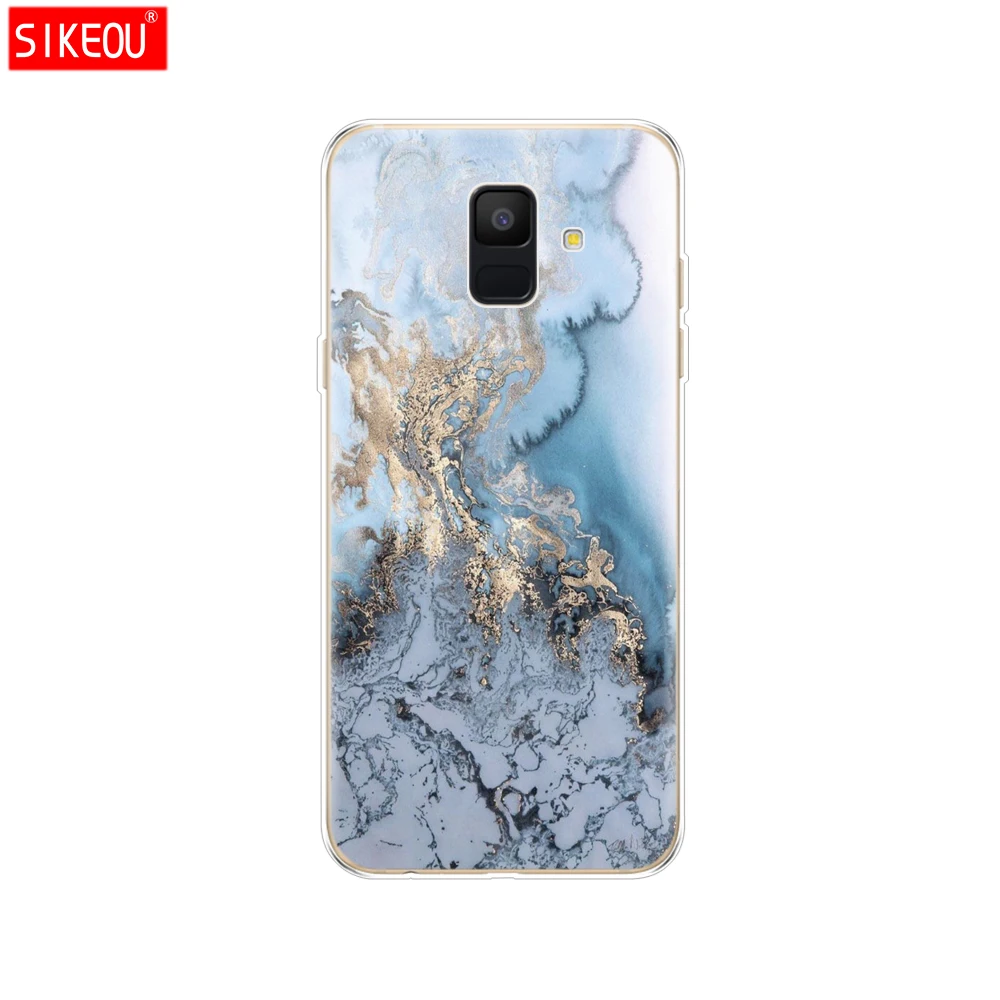 Силиконовый чехол для samsung Galaxy A6 чехол Dual SIM SM A600 A600F для samsung A6 plus A605 A605F чехол защитный чехол