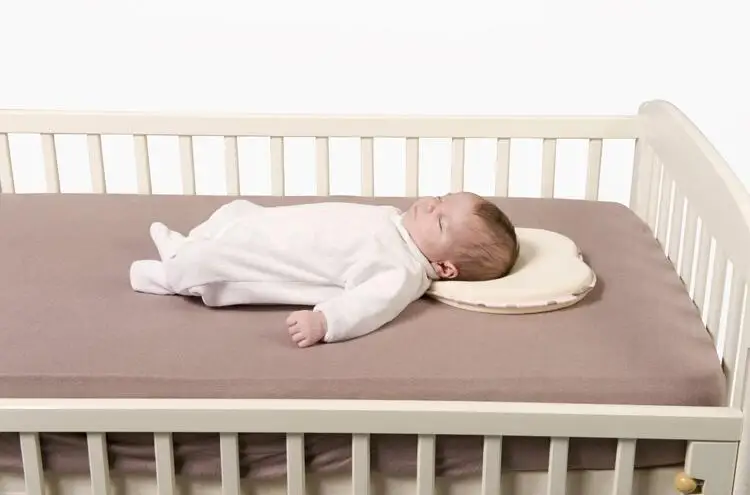Summitkids/детская подушка для предотвращения синдрома плоской головы, подушка из пенопласта для младенцев и новорожденных