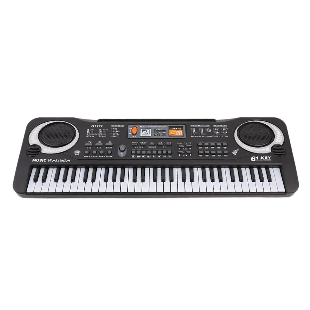 Игрушка музыкальный инструмент игрушка многофункциональная 61 клавиша Цифровая музыка электронная клавиатура доска подарок Электрический пианино орган для детей