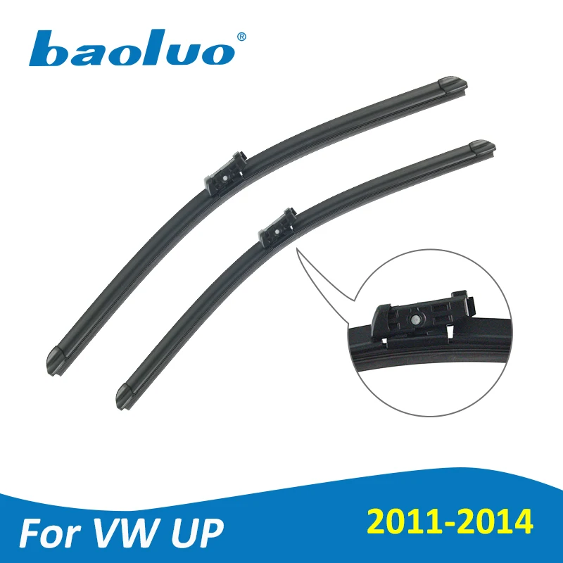 BAOLUO стеклоочистители для Volkswagen VW UP 24 ''+ 16'' 2011 2012 2013 2014 натуральный каучук