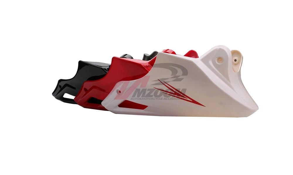 For Honda MSX 125 2013 Black Red Engine Protector Guard Cover Under Cowl Lowered Low Shrouds Fairing Belly Pan