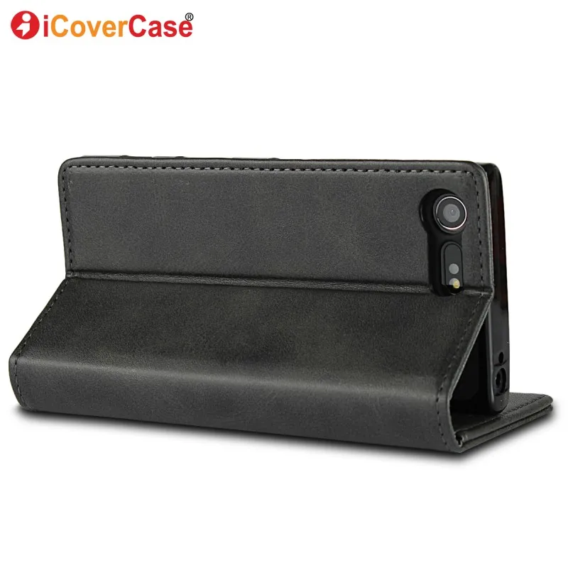 cases cover for sony xperia x compact magnetic flip leather wallet phone cases accessory for sony x compact coque funda hoesjes free global shipping