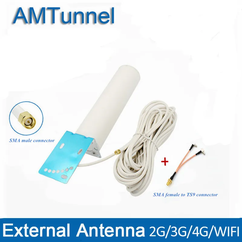 4G антенна LTE 3G 10 м TS9/CRC9/SMA Штекерная для модема маршрутизатора Huawei 4G|4g antenna|antenna 4g3g