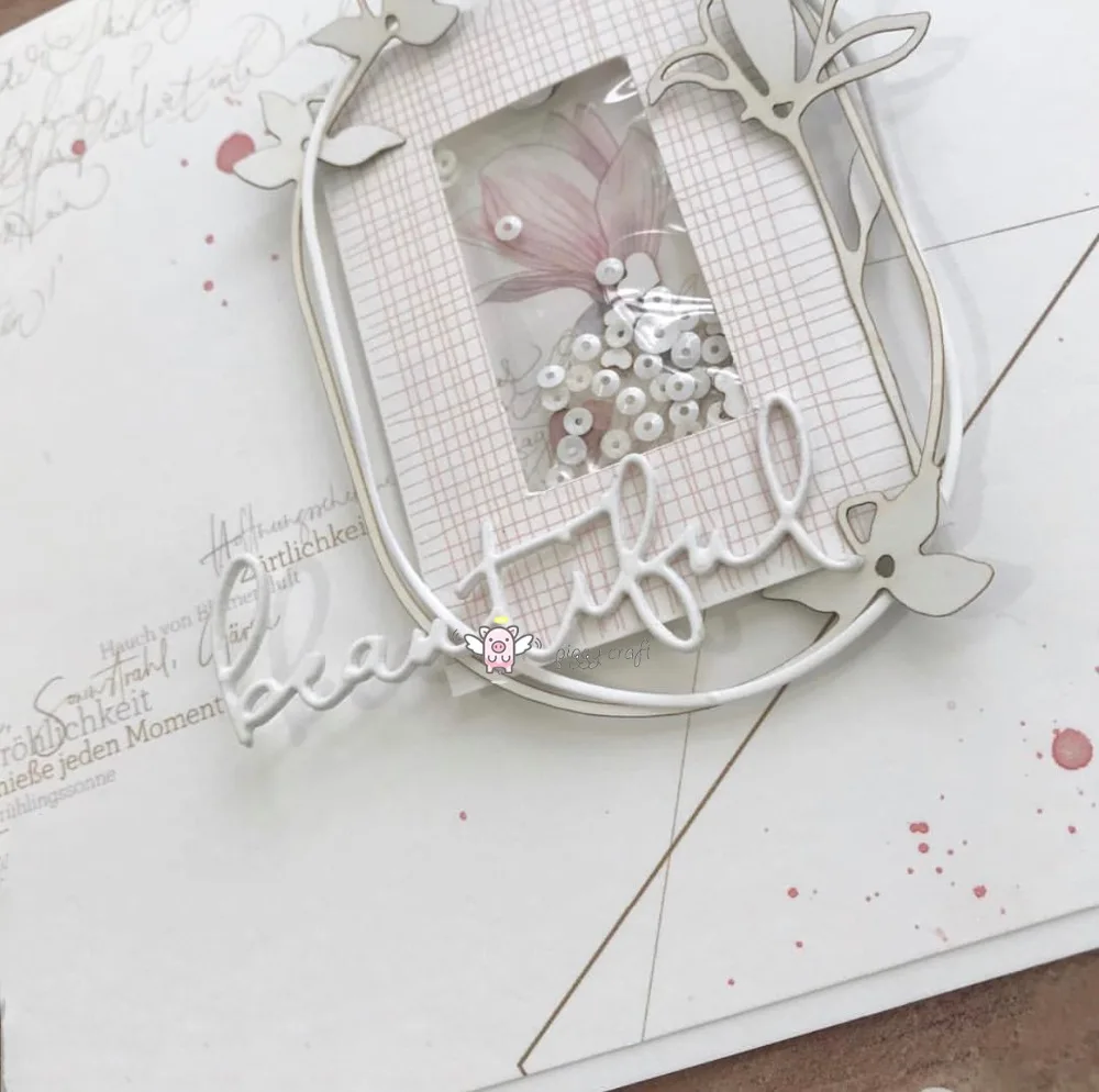 Свинья для рукоделия металлические Вырубные штампы вырезанные формы лист