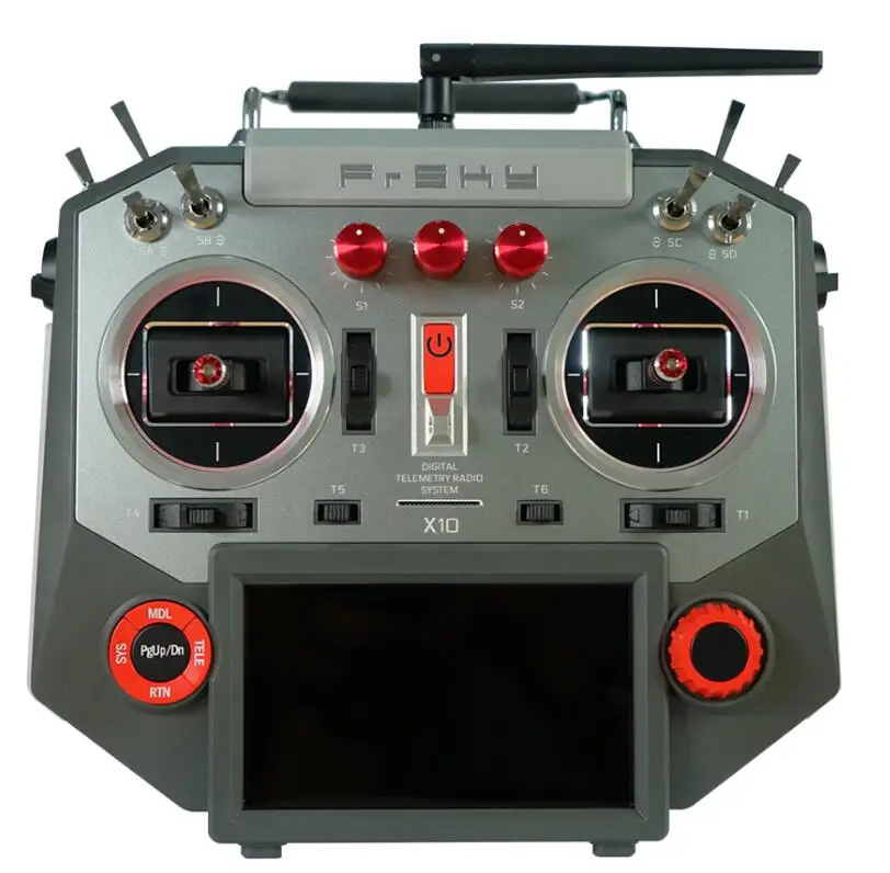Белый Новейший frsky Horus X10 передатчики встроенный iXJT+ модуль 2,4G 16CH пульт дистанционного управления - Цвет: Белый