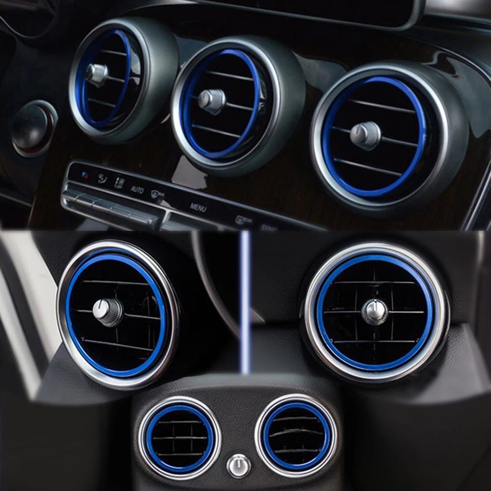 Автомобильное выходное кольцо с вентиляционным отверстием для Mercedes Benz C GLC Class C180