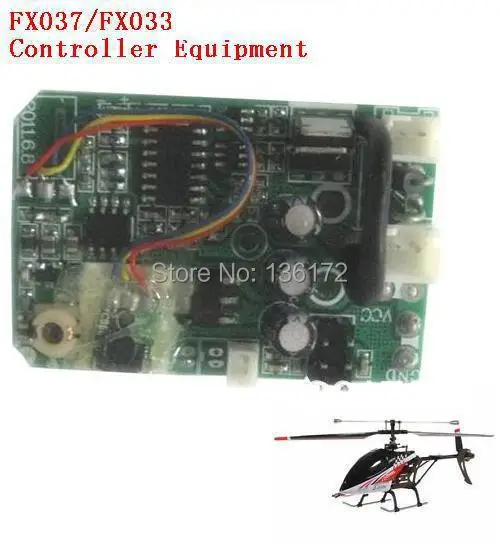 Ewellsell feixuan FX033 3 5 каналов R/C вертолет запасные части 27 мгц приемник бесплатная