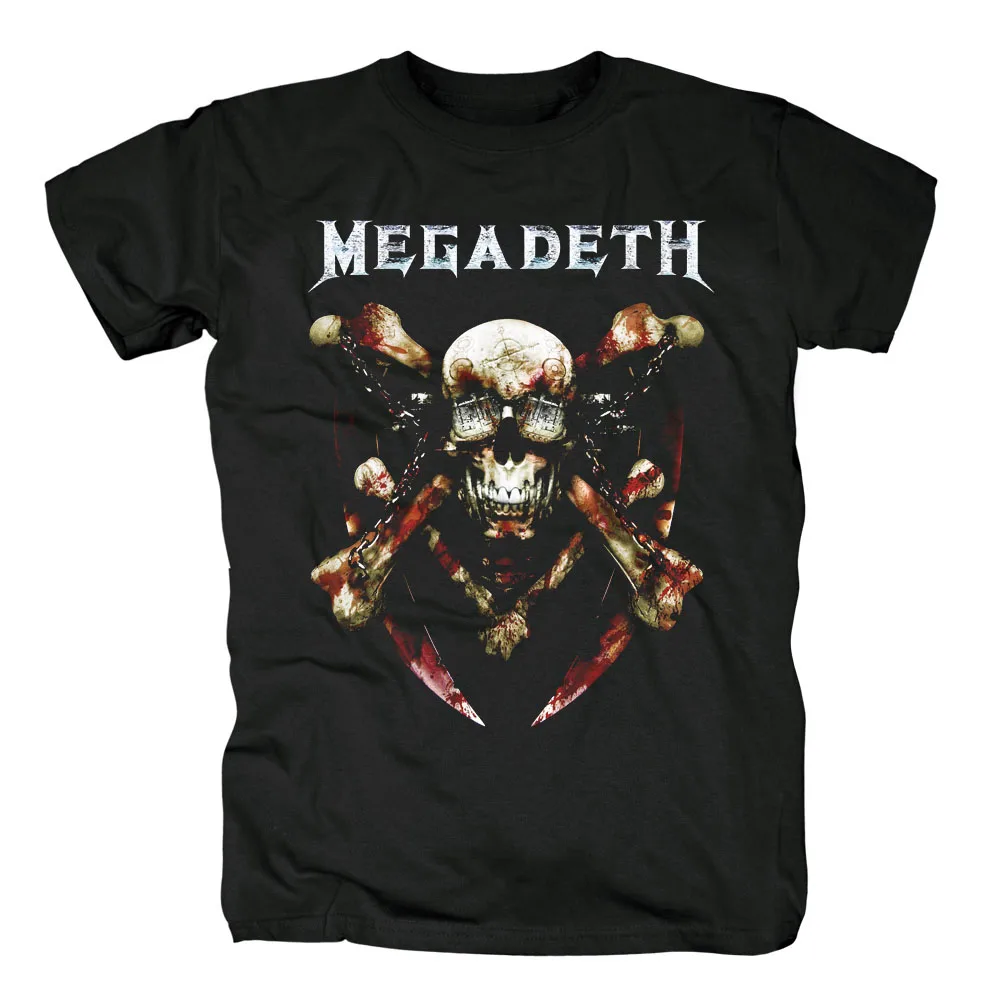 Bloodhoof Megadeth Youthanasia альбом speed metal черная новая футболка Азиатский размер