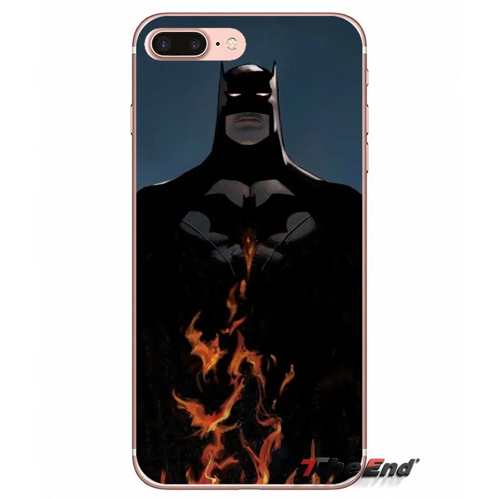 Для huawei P Smart Y6 P8 P9 P10 Plus Nova P20 Lite Pro Mini 2017 SLA-L02 SLA-L22 2i Batman Comic Art прозрачный чехол из