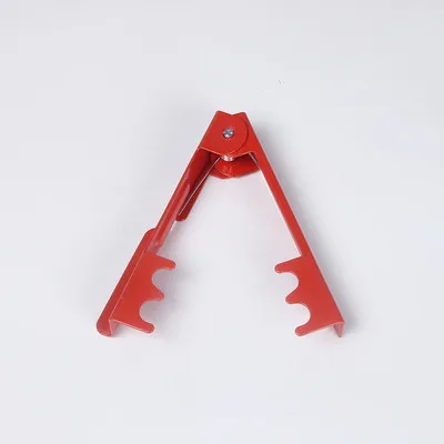 red iron stripper DIY садовый инструмент для цветовода, для удаления шипов, металлический цветок розы шип, для зачистки стволовых листьев - Цвет: red iron stripper