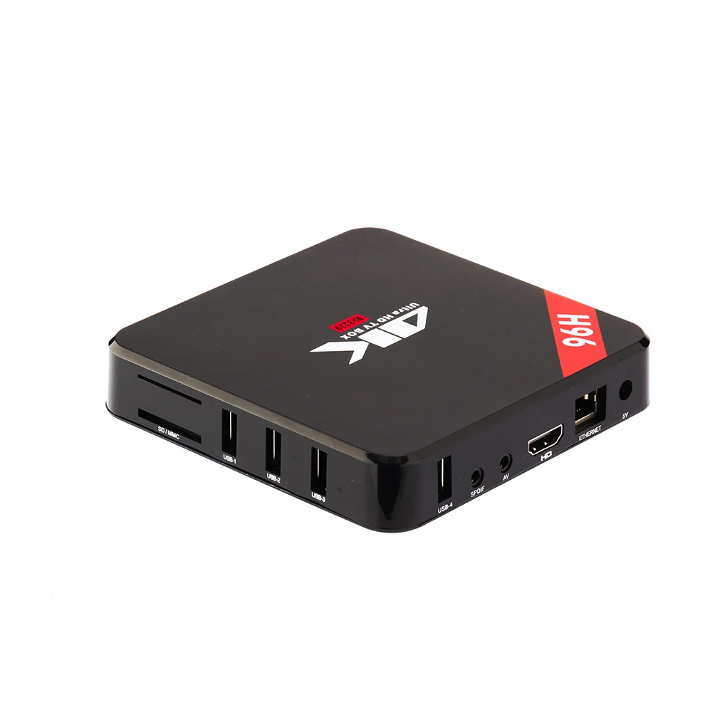 H96 RK3229 1g/8g android 6 0 tv Box Quad Core2High speed WiFi Bluetooth 4 1 HD медиаплеер телеприставка высокая