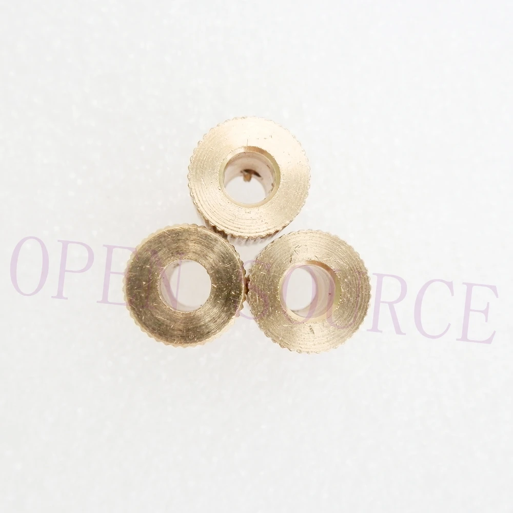 3pc 42 Teeth optional 5mm/8mm Bore Brass Drive Gear for 1.75mm &amp 3mm Filament 3D Printer RepRap Prusa Mendel Extruder Pulley |